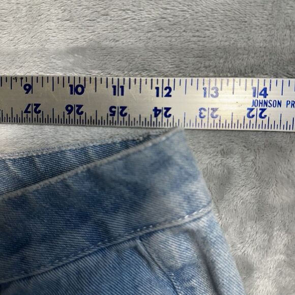 PACSUN‎ Jeans Women's Size 24 Bleach Pattern Wash Hippie Mom Jean - Picture 2 of 10
